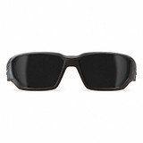 Edge Eyewear Safety Glasses,Smoke Lens,Black Frame,M XD416VS