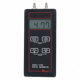 Dwyer Instruments Digital Manometer, 0 in wc to 20 in wc 477AV-1