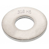 Ampg Flat Washer,316,SS,1/4",5/8x0.080in,1PK WAS40714