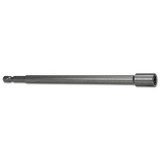 Hex Drive Bit Holders, Magnetic, 1/4 in Drive, 2 in Length, 0.01 lb