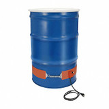 Tempco Si Rubber Drum Heater,15 gal,115V AC DHR00110