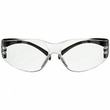 3m Safety Glasses,Arm Color Black,Size M SF101AS-BLK