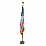 Nylglo US Flag Set,indoor,3x5 Ft 31400