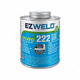 Ez Weld Pipe Cement,32 fl oz,Blue EZ32204N