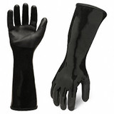Ironclad Performance Wear Chemical Work Glove,Black,S/7,Sandy,PR CHNP5-02-S