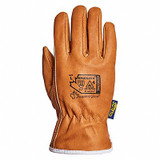 Superior Glove Multipurpose Leather Glove,XL,Tan,PR 378GOBKLXL