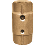 Simmons 1-1/4 In. Silicon Bronze Spring Loaded Check Valve 543SBCHECK