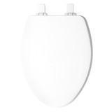 Bemis Toilet Seat,Closed Front,Standard,White 1600E4 000