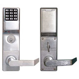 Trilogy Electronic Lock,Brushed Chrome,12 Button  DL4500DBR US26D