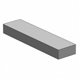 Sim Supply Flat Bar Stock,Aluminum,1.5 in Over. W  61F.125X1.5-24