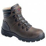 Avenger Safety Footwear 6-Inch Work Boot,W,8 1/2,Brown,PR A8225