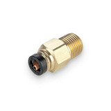 Parker Fitting,3/16",Brass,Push-to-Connect  68PTC-3-4