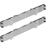 Flex Stack Pack Side Tool Rack Rail 2-3/8""L x 2-3/4""W x 15-3/4""H Pack of 2