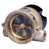 Gems Sensors Flow Rate Monitor,Rotor,60 GPM Max RFO, 194762