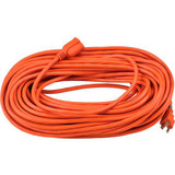 Global Industrial 100 Ft. Outdoor Extension Cord 16/3 Ga 10A Orange