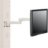 Global Industrial Fixed Height LED/LCD Flat Panel Monitor Arm with VESA Plate Be