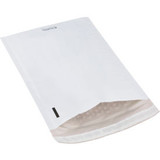 Global Industrial Bubble Lined Poly Mailers #1 7-1/4""W x 12""L White 100/Pack