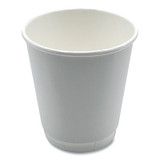 Boardwalk® Paper Hot Cups, Double-Walled, 10 oz, White, 25/Pack BWKDW10HCUPPK