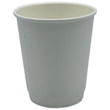 Sim Supply Disposable Hot Cup,8oz,White,PK500  EHCDW8-W