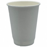 Sim Supply Disposable Hot Cup,12oz,White,PK500  EHCDW12-W