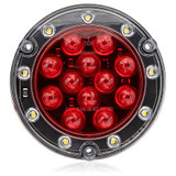 Maxxima Stop/Turn/Tail Light,LED,Flange,Red M85417R-KIT