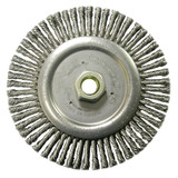 Roughneck Stringer Bead Wheel, 6 in dia x 3/16 in Face W x 5/8 in-11 UNC x  0.020 in, 12500 RPM, 1 EA/EA