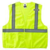 Ergodyne® GloWear® 8215BA Class 2 Solid Mesh Breakaway Vests