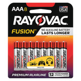 Rayovac Standard Battery,AAA,Alkaline,PK8 824-8TFUSK