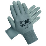 UltraTech PU Coated Gloves, Large, Gray