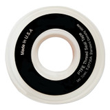 White PTFE Thread Sealant Tape, 1 in x 1296 in L