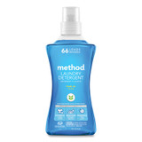 Method® Laundry Detergent, Fresh Air Scent, 53.5 oz Bottle, 4/Carton 318025