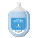 Method® Dish Soap Refill Tub, Sea Minerals Scent, 54 oz Tub, 4/Carton 328101