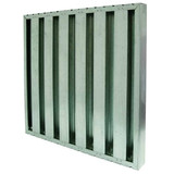 Air Handler Range Hood Filter,25x16x2,Baffle 2EJZ1