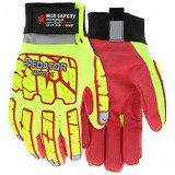 Mcr Safety Impact Mechanics Glove,PR PD4903XXXL