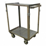 Sim Supply Metal Shelf Cart,600 lb,SS  ZF124U403