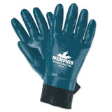 Predalite Nitrile Gloves, X-Large, Black/Blue
