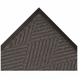 Condor Carpeted Entrance Mat,Charcoal,3ft.x5ft. 9JY24