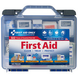 First Aid Only First Aid Kit w/House,322pcs,11x9.75",BL 91413