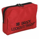 Brady Lockout Pouch,Unfilled,Nylon 51172