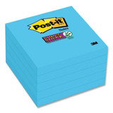 Post-it® Notes Super Sticky NOTE,NOTE,3X3SS,ELECTRIC, 654-5SSBE