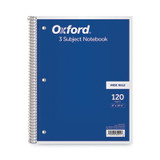 Oxford™ NOTEBOOK,WD RL,3SUB,AST 65012