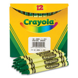 CRAYON,ALL,GRN,12/BX