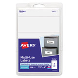 Avery® LABEL,4X1.5,150/PK,WHT 05452