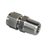 Brennan Industries Instrumentation Fittings,1/4",Plug,SS N2404-16-16-SS
