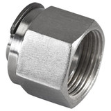 Brennan Industries Instrumentation Fittings,1/4",Plug,SS N0304-08-SS