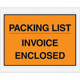 Sim Supply Packing List/Invoice Envelope,PK1000  PL417