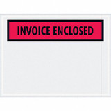 Sim Supply Invoice Envelope,Color Red,PK1000  PL463