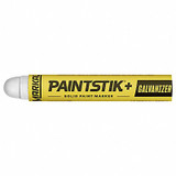 Markal Solid Paint Markers,White,4-3/4" L 83420