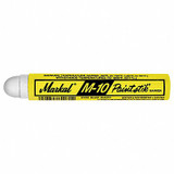 Markal Solid Paint Markers,White,4-3/4" L  82020