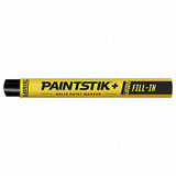 Markal Paintstick,Black,4-1/4" L,11 mm Tip 51123